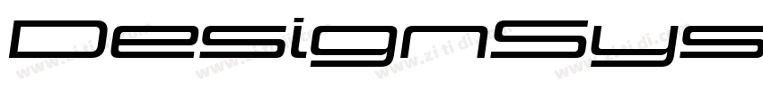 DesignSystemD 700I R字体转换